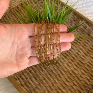 Gold Layered Beaded Bracelet